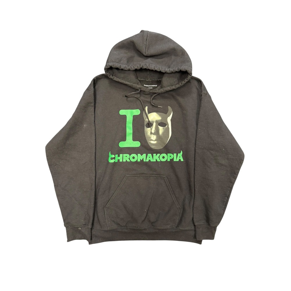 Tyler the Creator Chromakopia Hoodie Mens Medium Black Graphic Pullover